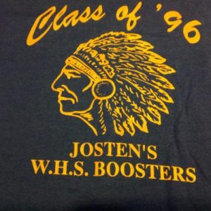 Vintage Class of 96 Josten's W.H.S. Boosters T-shirt