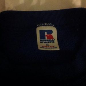Vintage Russell Athletic Royal Vacuum Sweatshirt