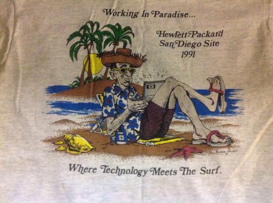 hewlett packard shirt