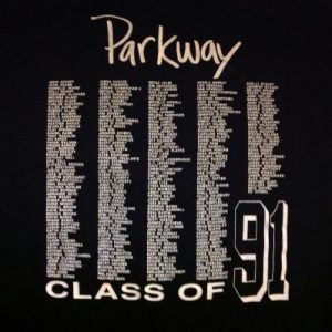 Vintage Parkway Class Of '91 T-Shirt