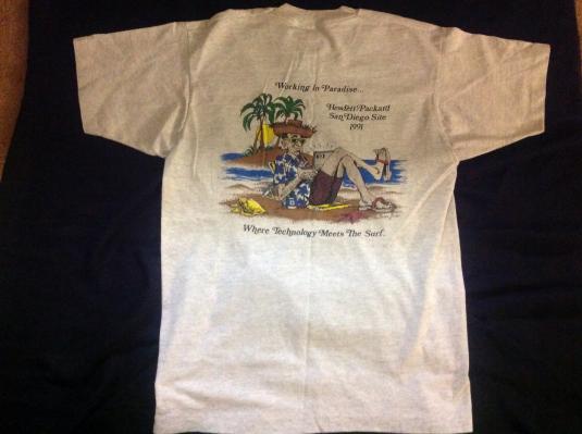 hewlett packard shirt