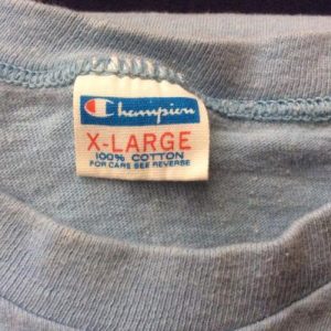 Vintage South Bay Athletic Club Graphic T Shirt Blue XL