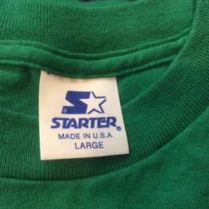 Vintage Starter Philadelphia Eagles Graphic T Shirt Green L
