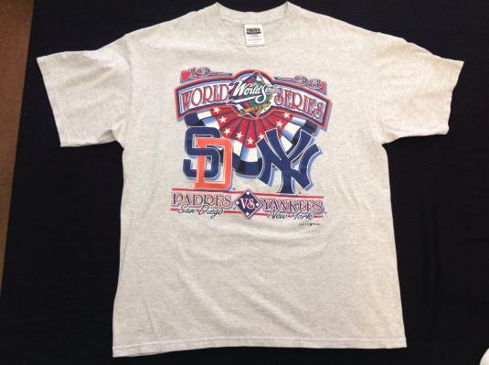 1998 World Series T-Shirt Yankees vs Padres | Defunkd