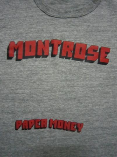 Vintage 1974 Montrose T Shirt