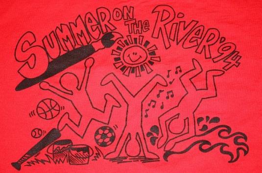 XL * vtg 1994 SUMMER ON THE RIVER shirt