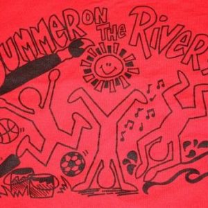 XL * Vintage 1994 SUMMER ON THE RIVER t-shirt