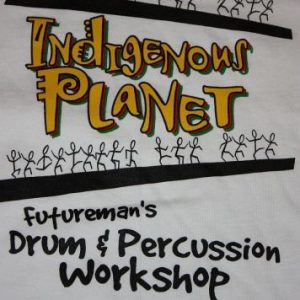 FUTUREMAN drum camp T-shirt ROY WOOTEN victor BELA FLECK