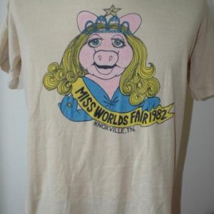 1982 Miss Piggy Worlds Fair Knoxville Tennessee