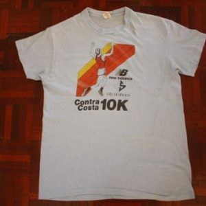 70s Original Vtg New Balance Contra Costa 10k T-Shirt