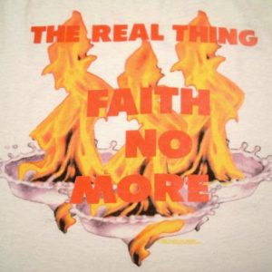 Faith No More 1989 The Real Thing Vintage T-Shirt