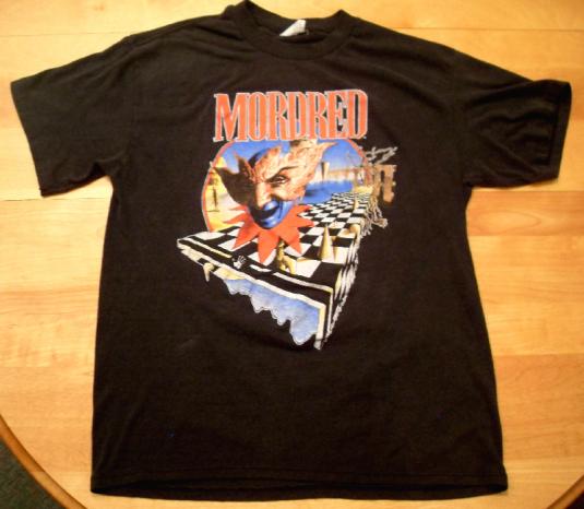 Mordred 1989 US Holiday Tour Vintage T-shirt