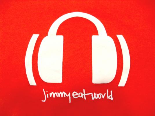Jimmy Eat World – Vintage EMO Red T-shirt