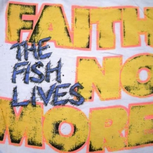 Faith No More 1990 The Fish Lives Vintage Tshirt