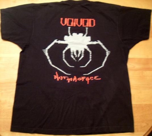 VoiVod 1989 NothingFace Tour Vintage T-shirt