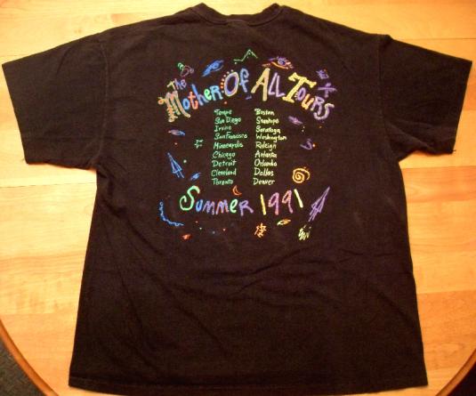 Living Colour 1991 Mother Of All Tours Vintage T-shirt