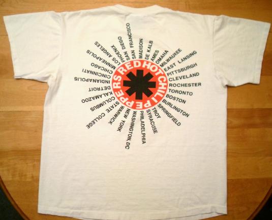 Red Hot Chili Peppers 1991 Blood Sugar Sex Magik Vintage Tee