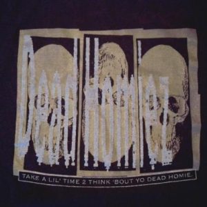 Ice Cube Dead Homiez 1990 vintage T-shirt