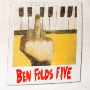 Ben Folds Five 1994 "Middle C" Vintage T-Shirt