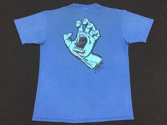 Vintage 80’s Screaming Hand Santa Cruz Shirt