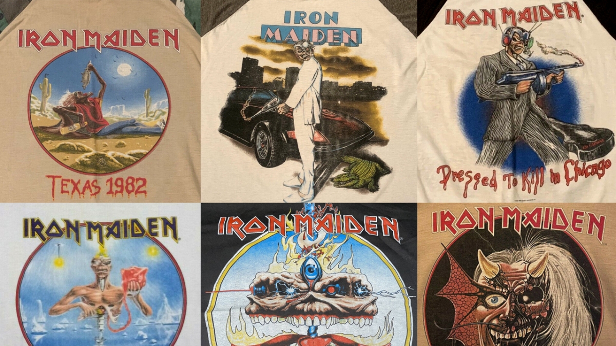 Vintage Iron Maiden T shirt size S