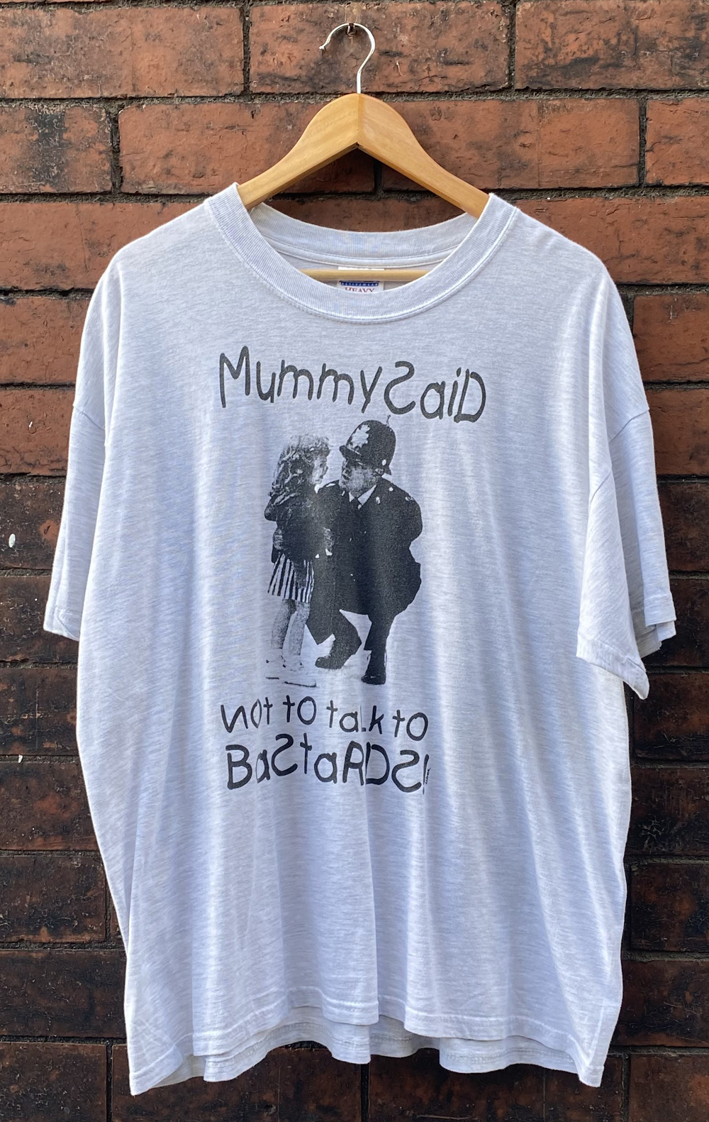Vintage ACAB Mommy Said Not to talk to Bastards T-Shirt