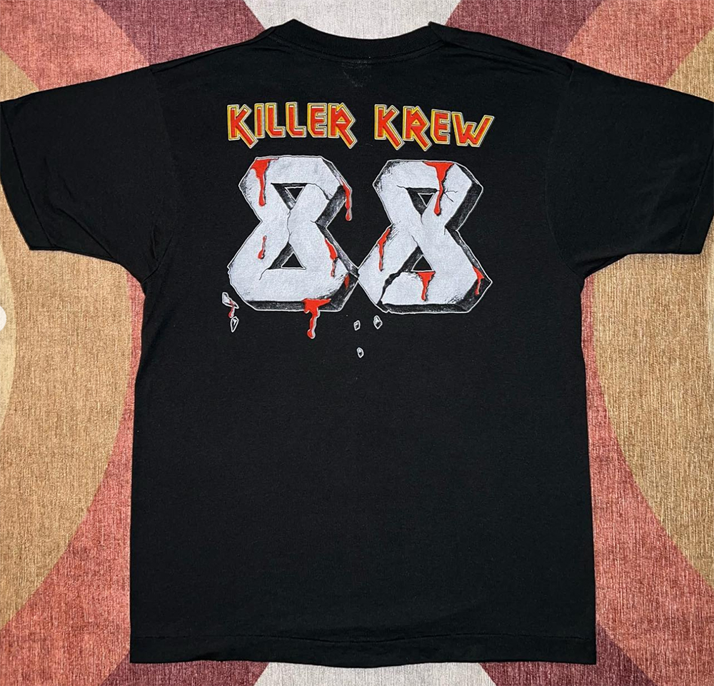 Vintage Maiden Local Krew Killer Krew T-Shirt Front