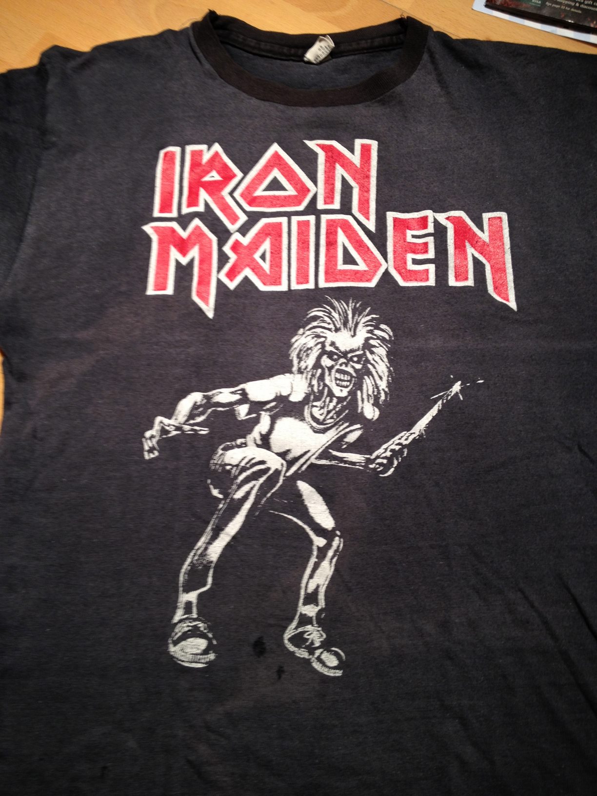 Ultimate 80s Iron Maiden T-Shirt and Jersey Gallery