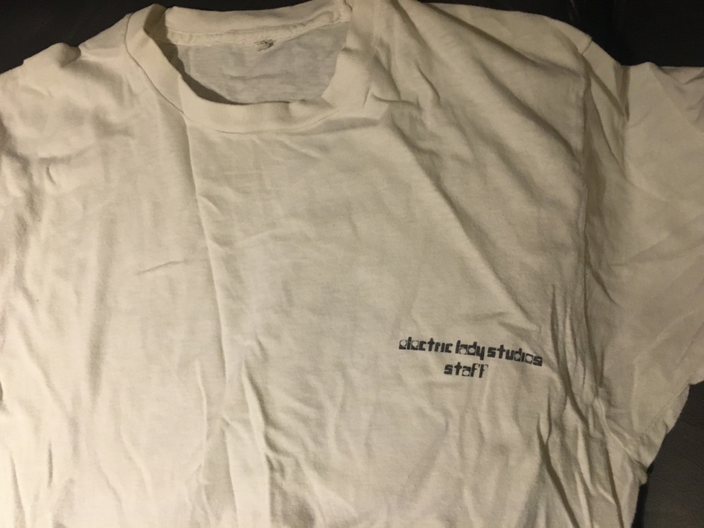 Vintage Electric Lady Studios Staff T-Shirt Front