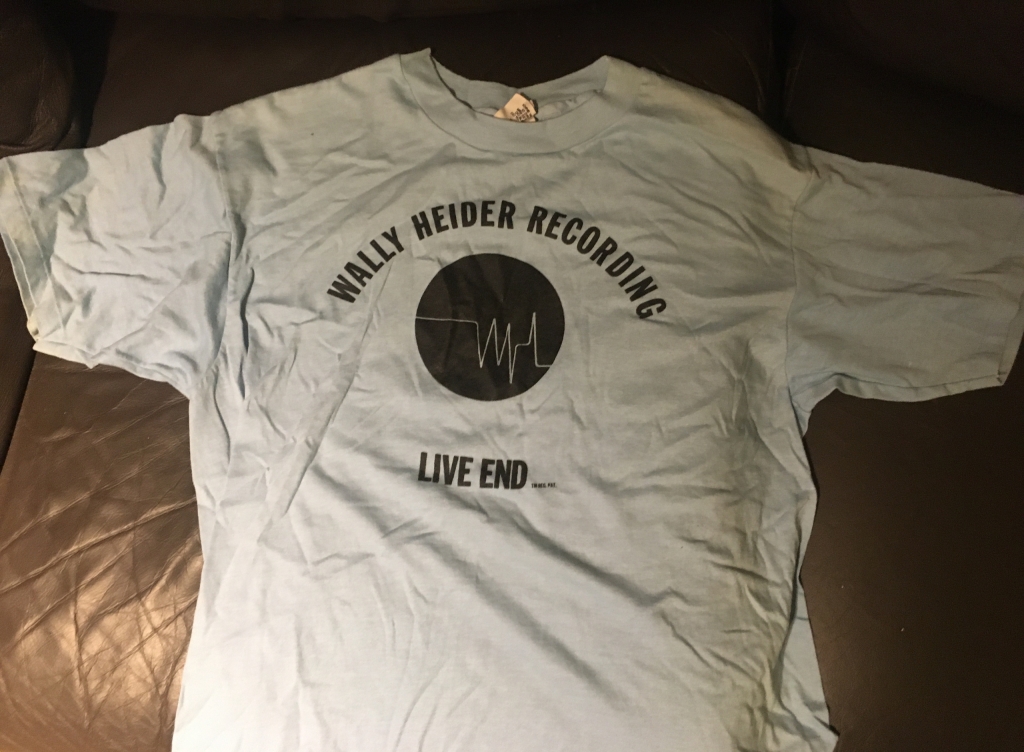 Vintage 1970s Wally Heider Studios Live End T-Shirt