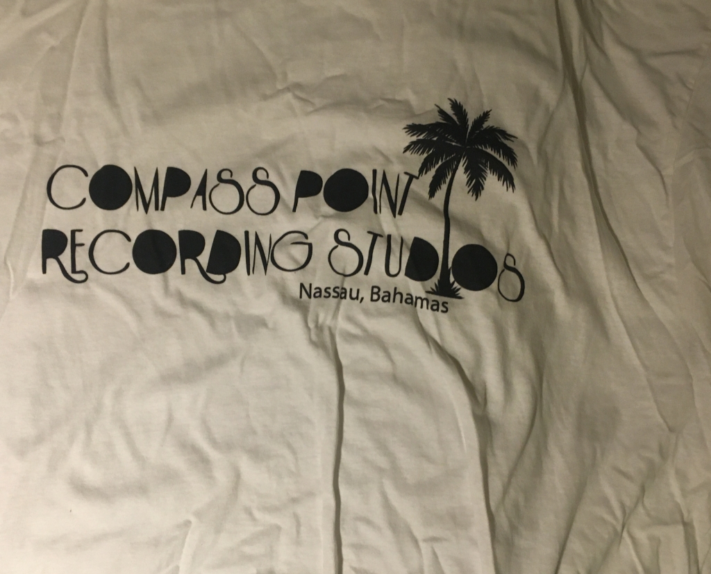 Vintage Compass Point Recording Studios T-Shirt Nassau Bahamas