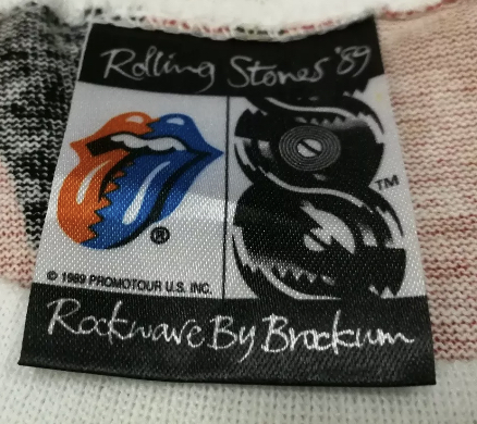 Rolling Stones '89 Tag Rockware by Brockum