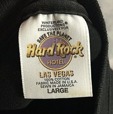 Winterland Hard Rock Hotel Las Vegas Tag