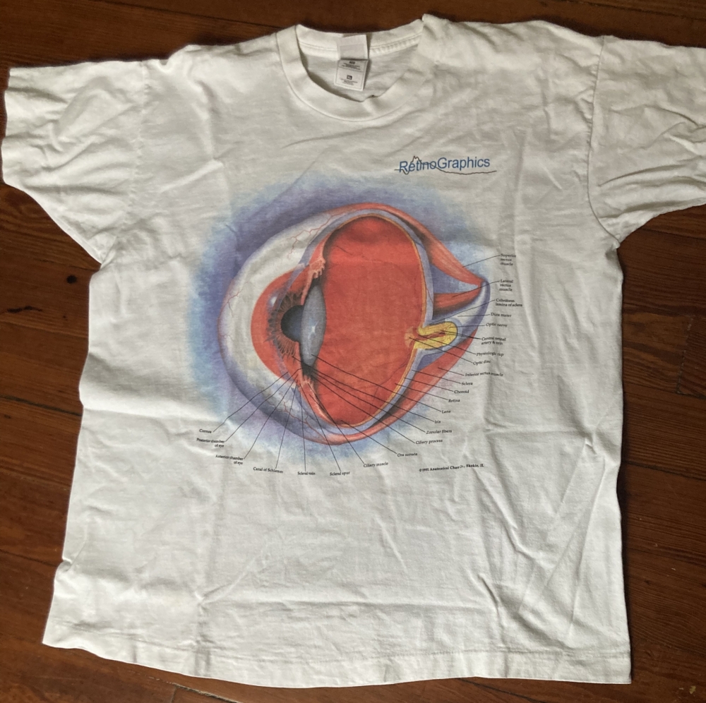 Anatomical Chart Co The Eye T-Shirt