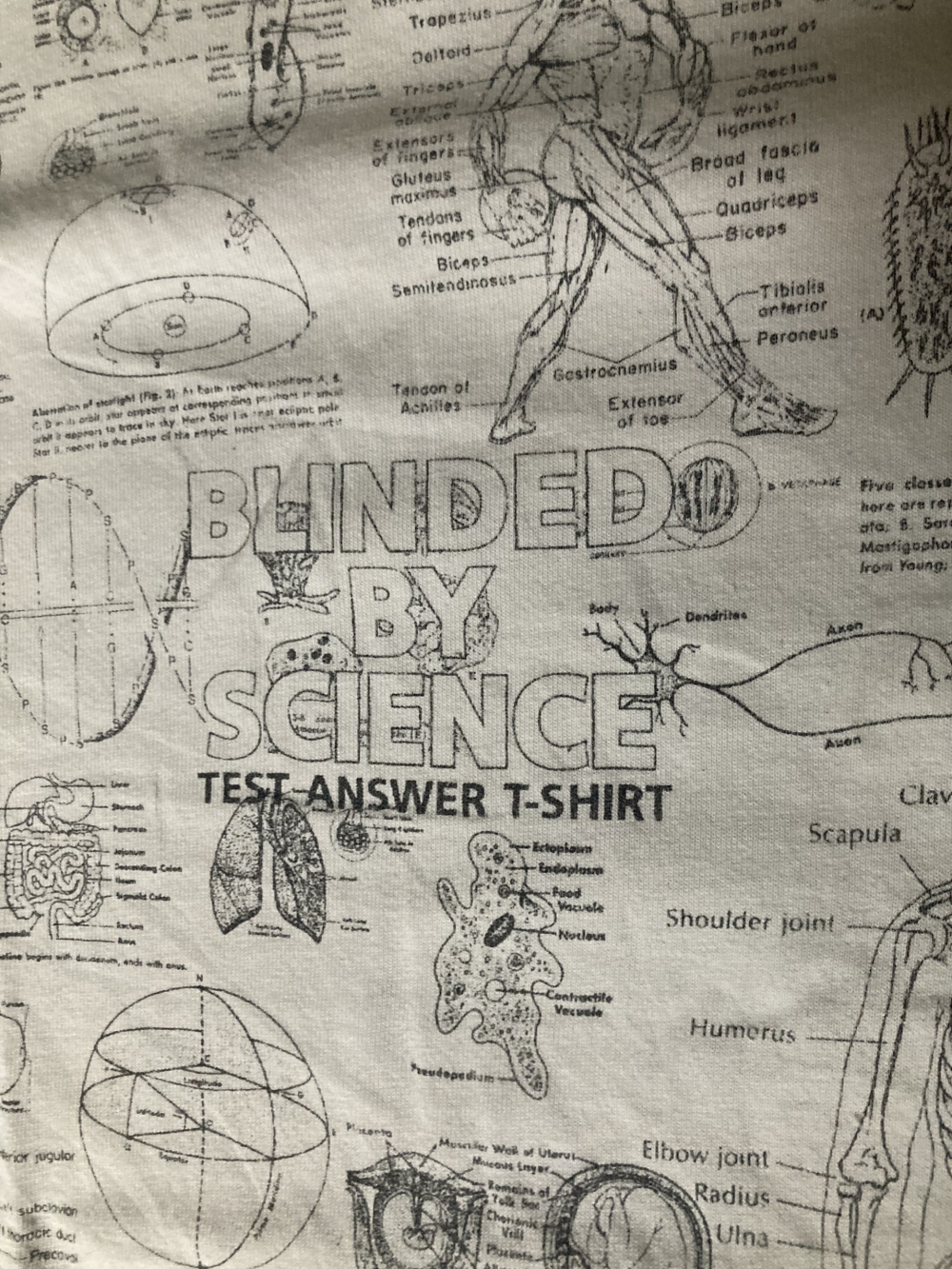 Close up Blinded By Science Test T-Shirt