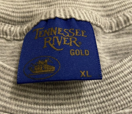 Vintage Tennessee River Gold Steamboat T-Shirt Blue Tag 1980s