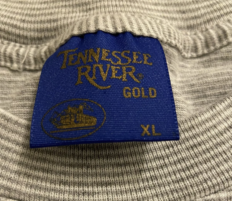 Tennessee River Plain T-Shirt Made in USA Men's M size cotton green type Vintage Second Hand