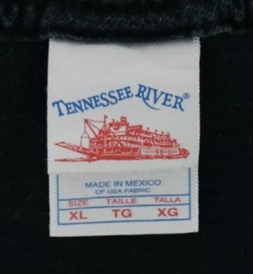 Tennessee River Made In Mexico Double Tag