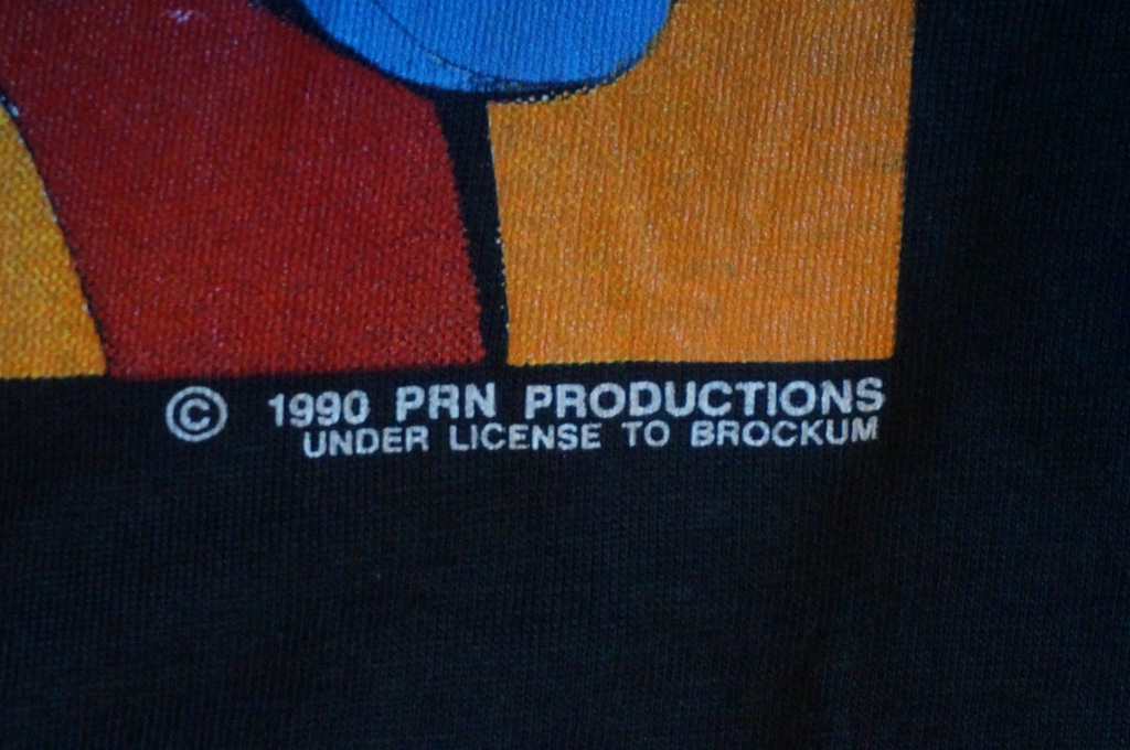 copyright 1990 PRN productions under license to brockum