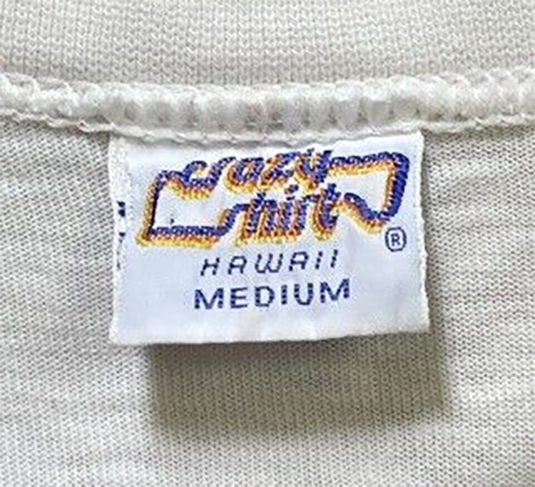 ® icon is added to the crazy t-shirt tag in 1986