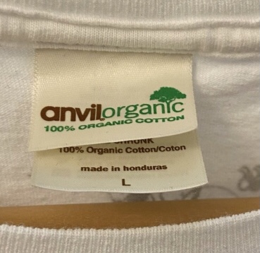 anvil organic cotton tag