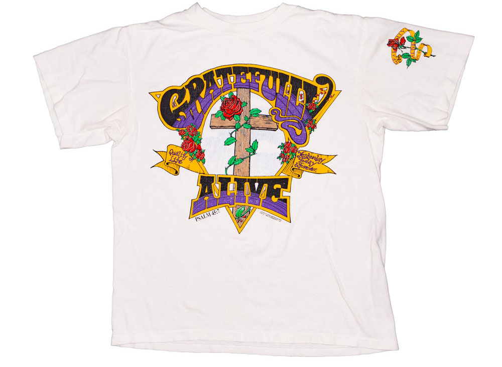 Vintage Grateful Dead Alive Parody Jesus T-Shirt
