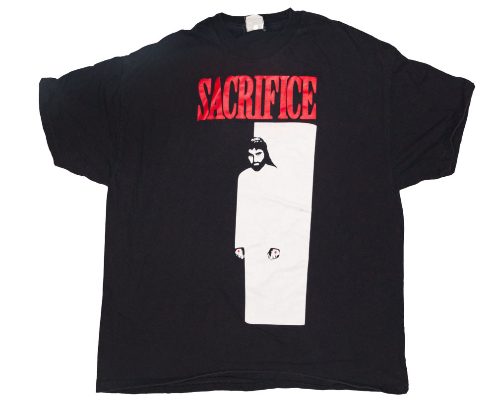 Vintage Scarface Sacrifice Jesus T-Shirt