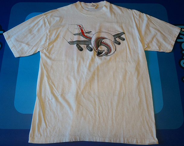 Vintage 1980 Airplane! Movie Promo T-Shirt