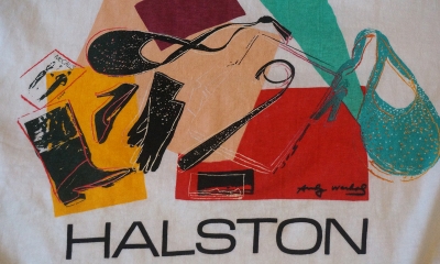 Vintage Halston Andy Warhol Art T-Shirt