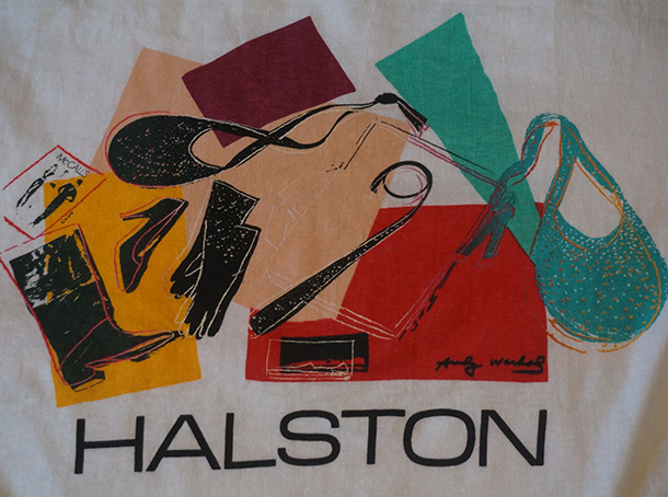 Halston Print Closeup
