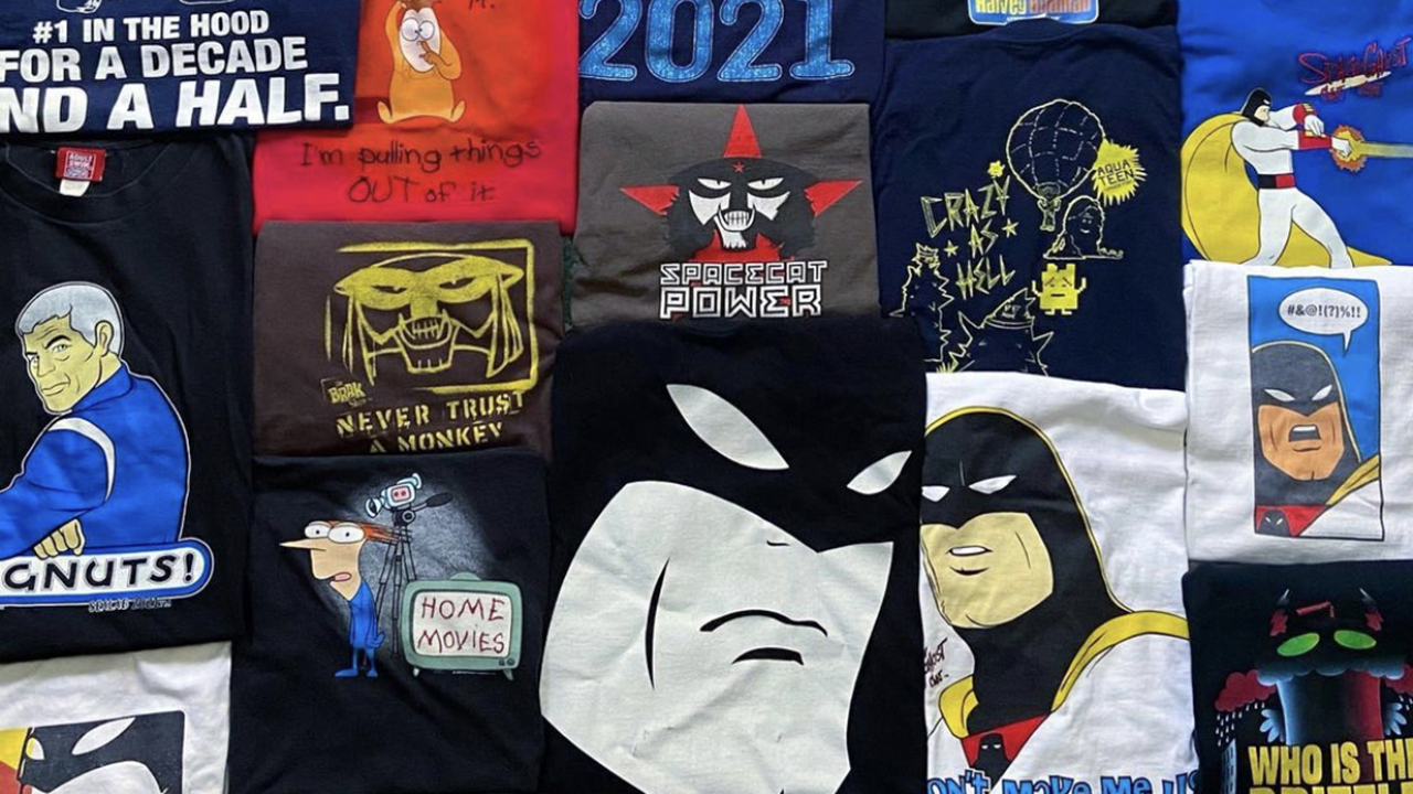 Vintage Adult Swim Space Ghost T-Shirts