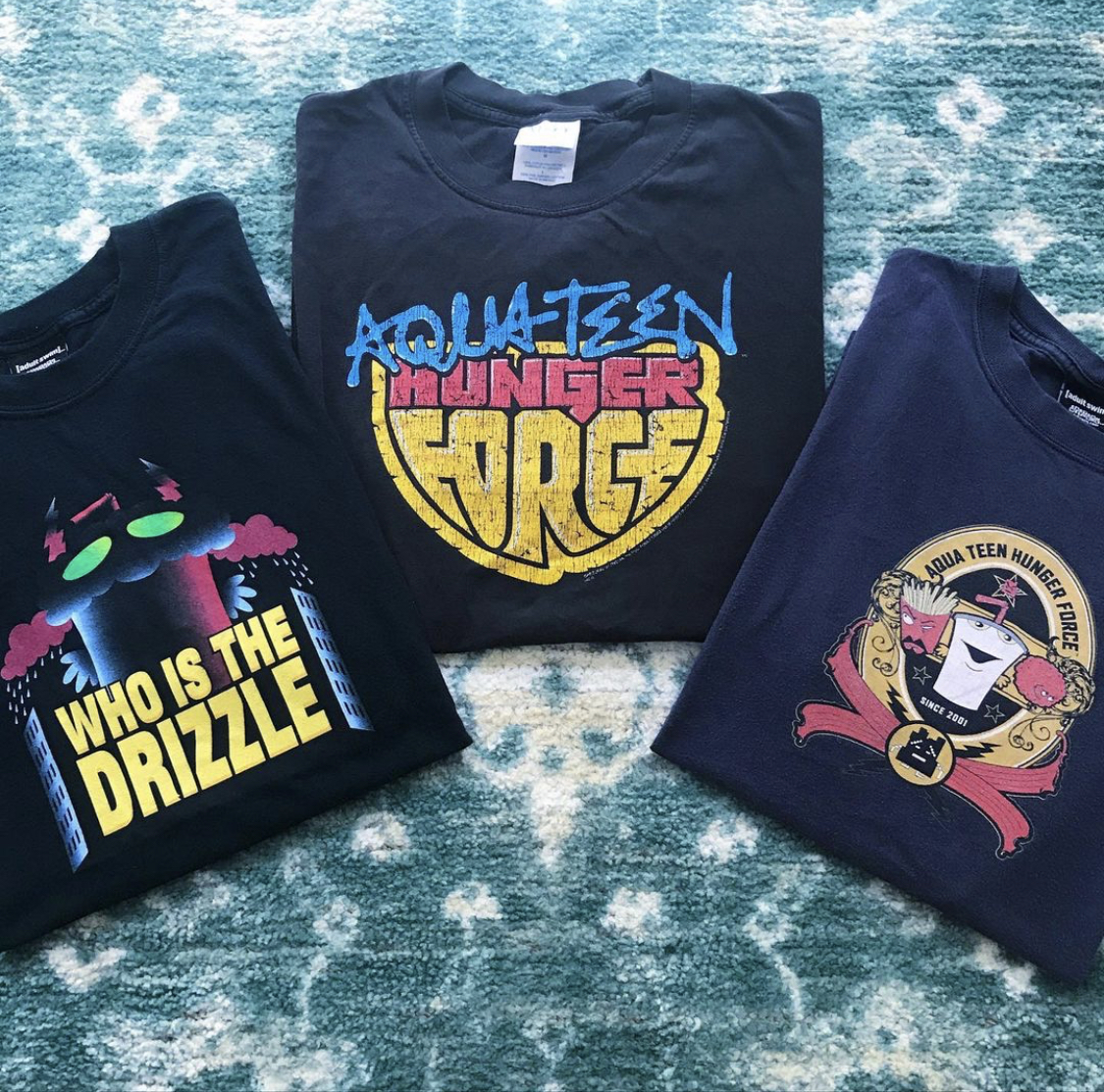 Vintager Aqua Teen Hunger Force T-Shirts. M&O Tags