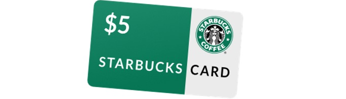 Starbucks Gift card