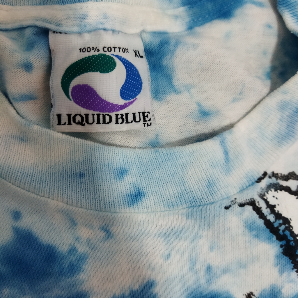 The Cure Liquid Blue Tag